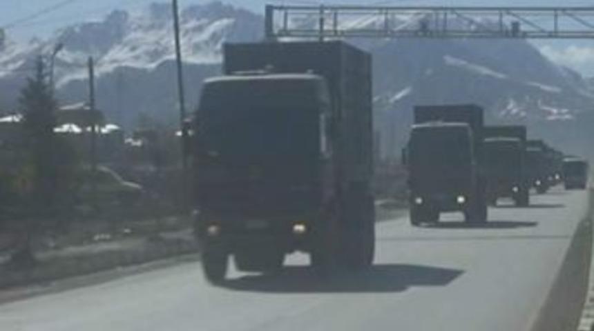Hakkari&rsquo;den Batı İllerine Askeri Sevkiyat