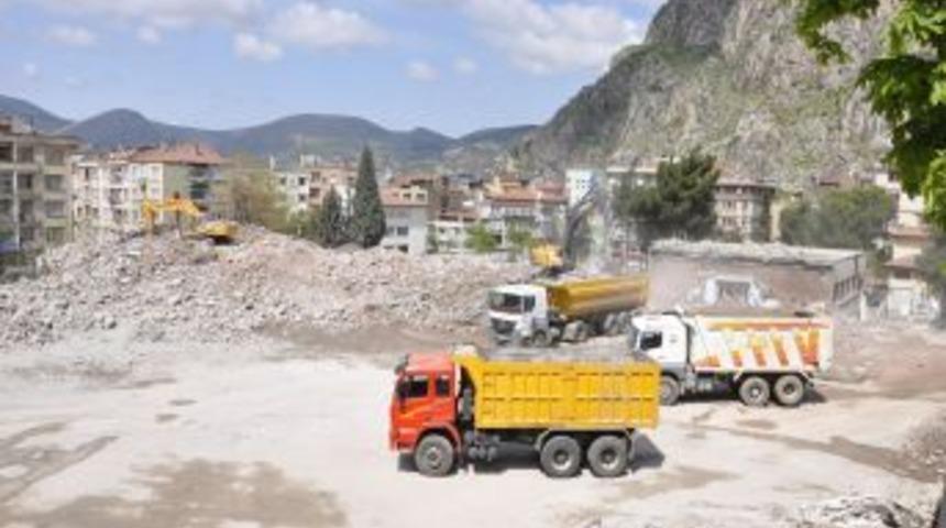 Amasya Lisesi&rsquo;nin Yıkım Aşamasında Sona Gelindi