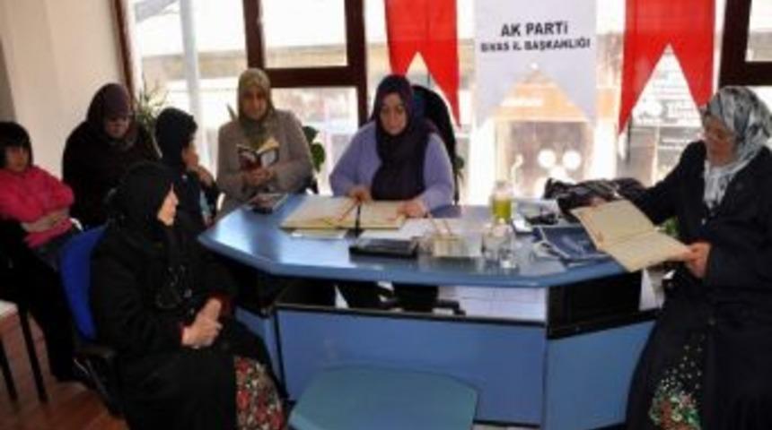 Ak Parti İl&ccedil;e Kadın Kolları Doğum Haftasını Kutladı