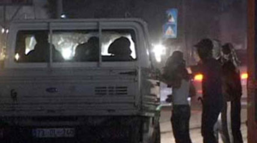 Cizre&rsquo;de olaylı gece!