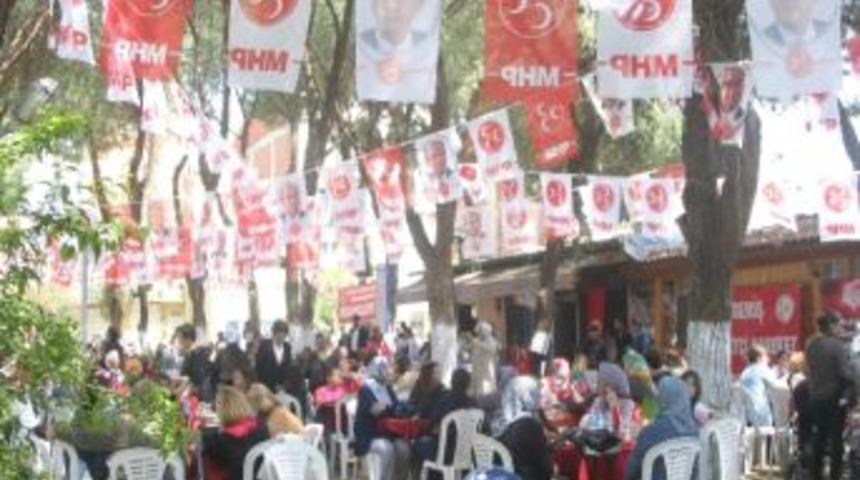 Mhp&rsquo;li Kadınlardan &Ouml;demiş'te Buluştu