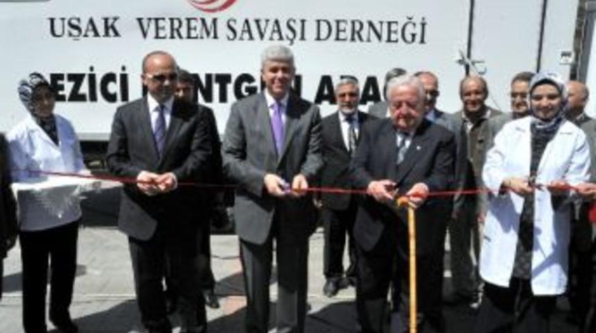 Verem Savaş Derneği Gezici Rontgen Aracı Hizmete Girdi