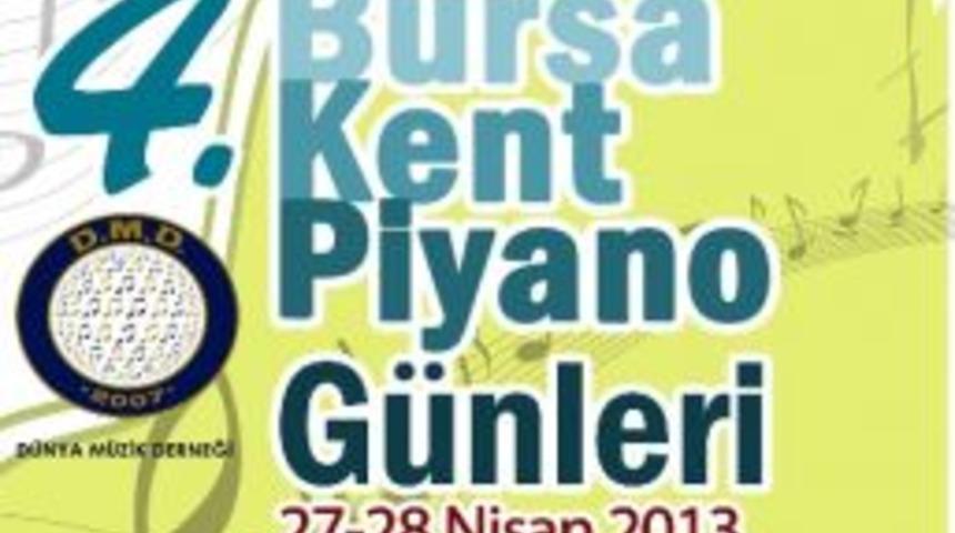 Bursa&rsquo;da Piyano Maratonu
