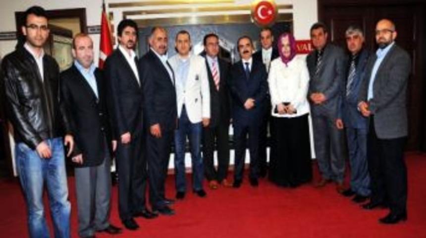 Adim-der'den Vali Coş&rsquo;u Ziyaret Etti