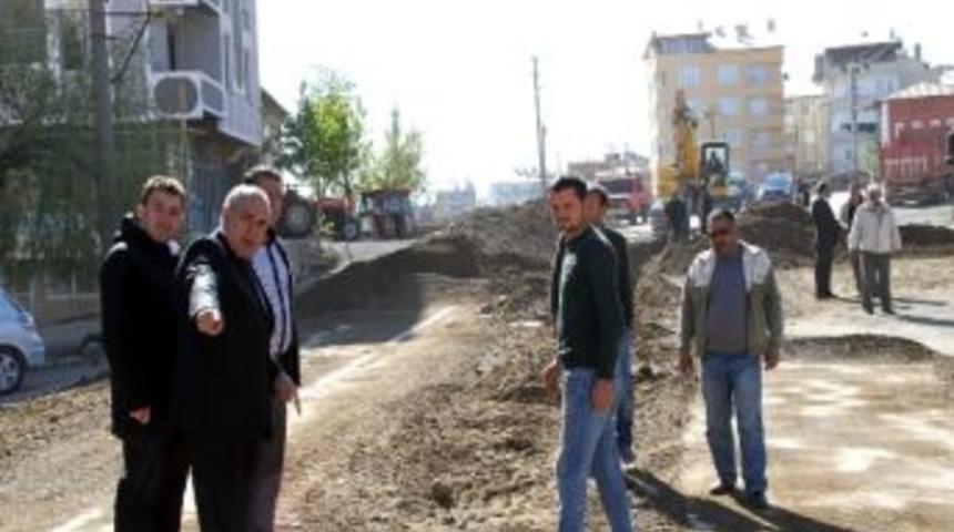 Suşehri&rsquo;nde Alt Yapı &Ccedil;alışmaları Devam Ediyor