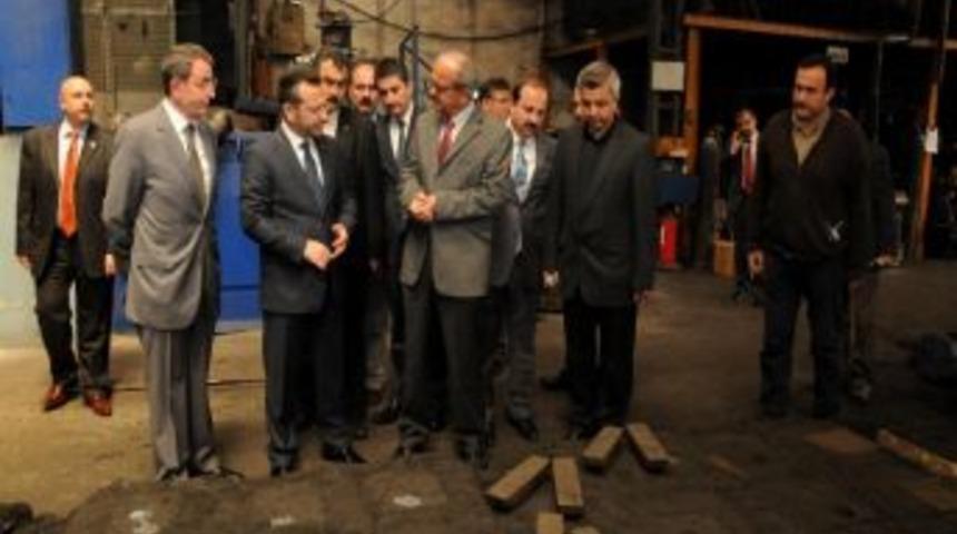 Merkez Osb M&uuml;teşebbis Heyeti, Domak&rsquo;ı Ziyaret Etti