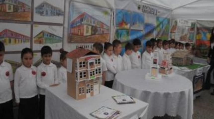 Minik Mimarlardan &Ccedil;&ouml;pten Binalar