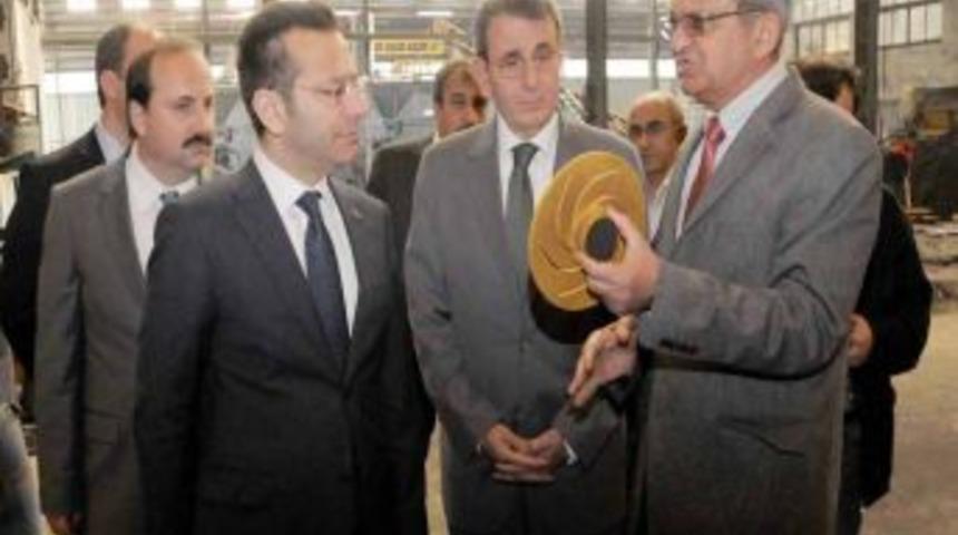 Samsun Merkez OSB M&uuml;teşebbis Heyeti, Domak&rsquo;ı Ziyaret Etti