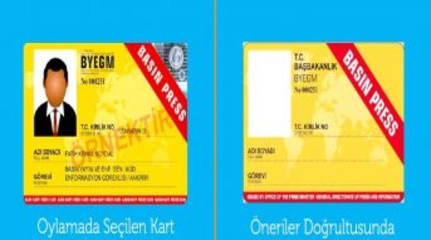 Yeni Basın Kartına &Ccedil;ip Eklendi