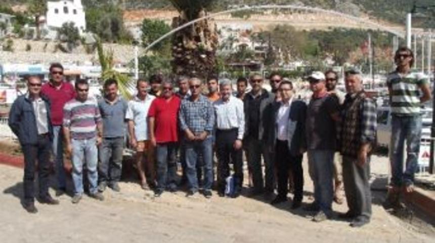 Dto Başkanı Erol, Kaş Ve Kalkan&rsquo;da Denizcilerin Sorunlarını Dinledi