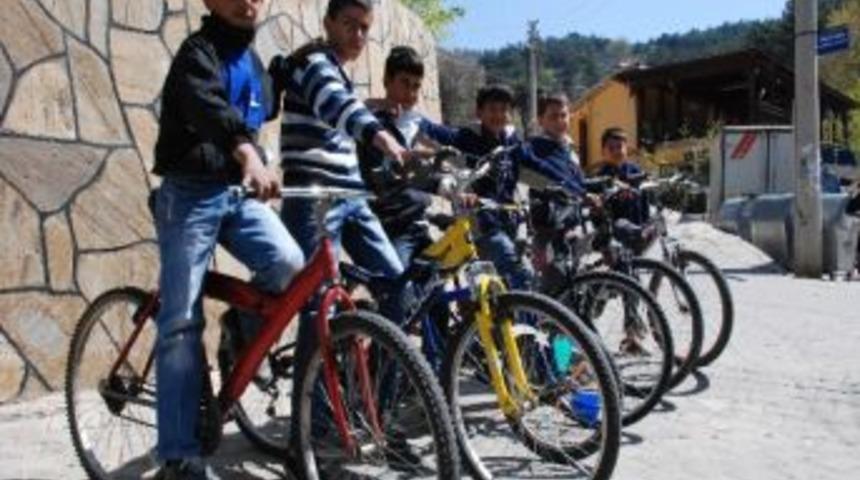 Dağtekke K&ouml;y&uuml;nde Bisiklet Tutkusu