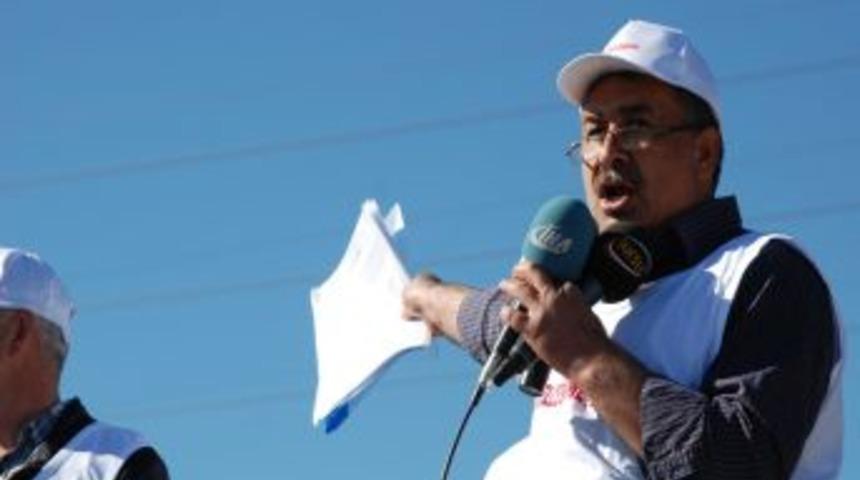 Santral Iş&ccedil;ilerinden &Ouml;zelleştirme Karşıtı Eylem