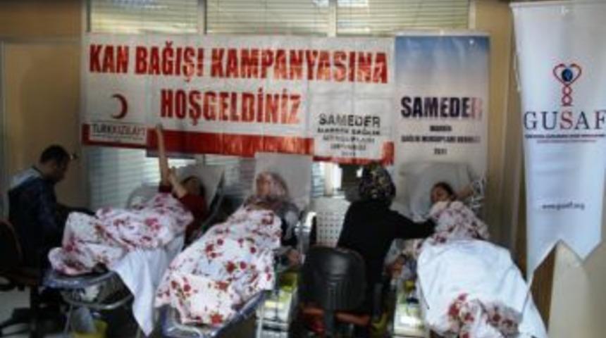 SAMEDER'den Kan Bağışı Kampanyası