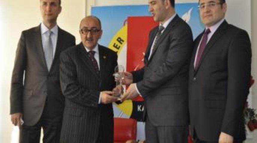 Kayserider Gazeteciler Cemiyetini Ziyarette Bulundu