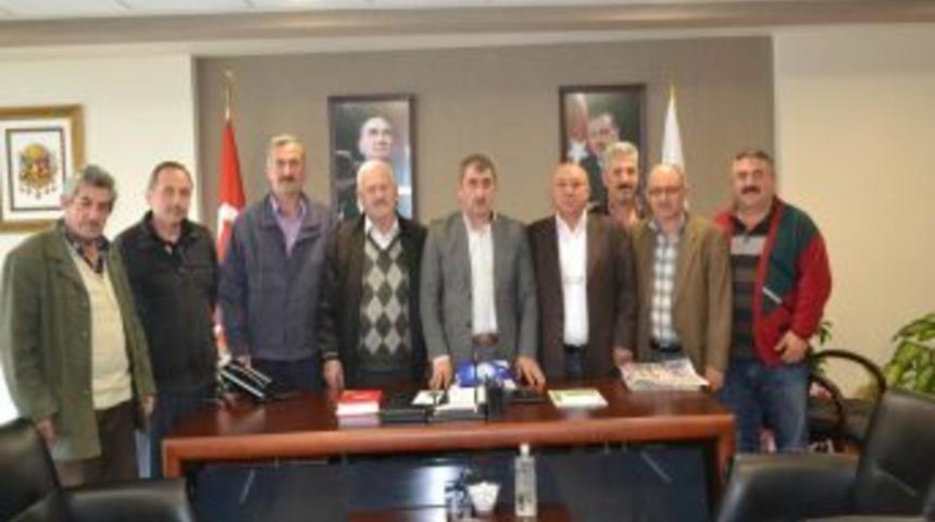 Su &Uuml;r&uuml;nleri Kooperatifi'nden Başkan K&ouml;ktaş'a Ziyaret