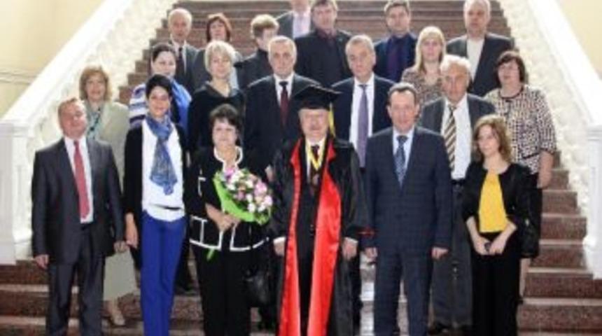 Kardeş Şehir Rostov&rsquo;dan Akaydın&rsquo;a Fahri Profes&ouml;rl&uuml;k