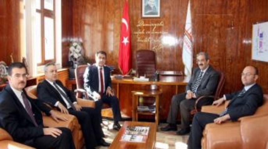 Başkan &Uuml;rg&uuml;p,t&uuml;demsaş'ı Ziyaret Etti