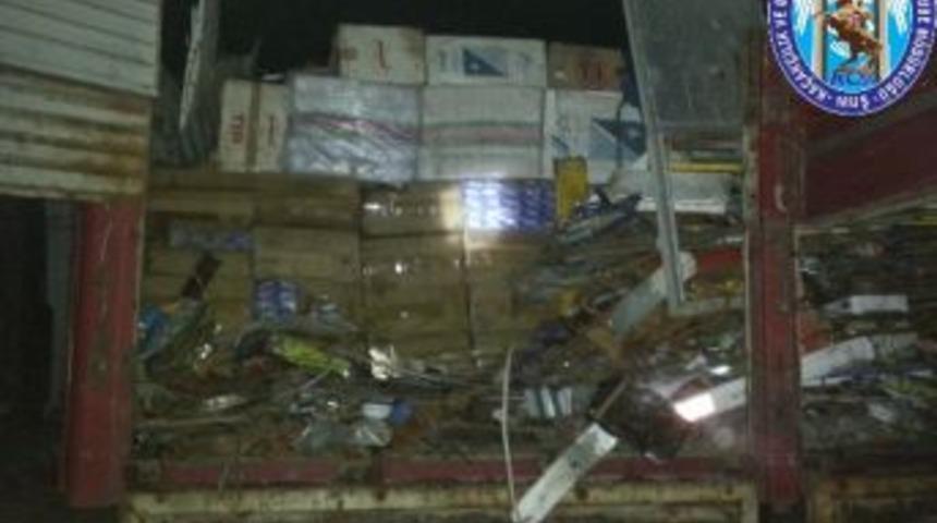 Muş&rsquo;ta Ka&ccedil;ak&ccedil;ılık Operasyonu