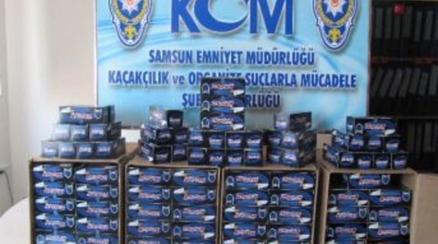 Samsun'da 40 Bin Adet Makaron Ele Ge&ccedil;ti