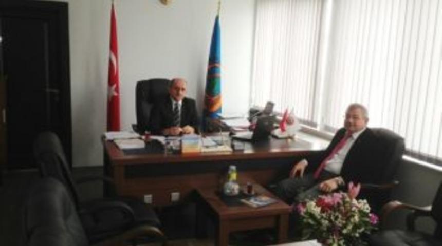 Başkan G&uuml;lşen Yeni Orman M&uuml;d&uuml;r&uuml; &Ccedil;elebi&rsquo;yi Ziyaret Etti