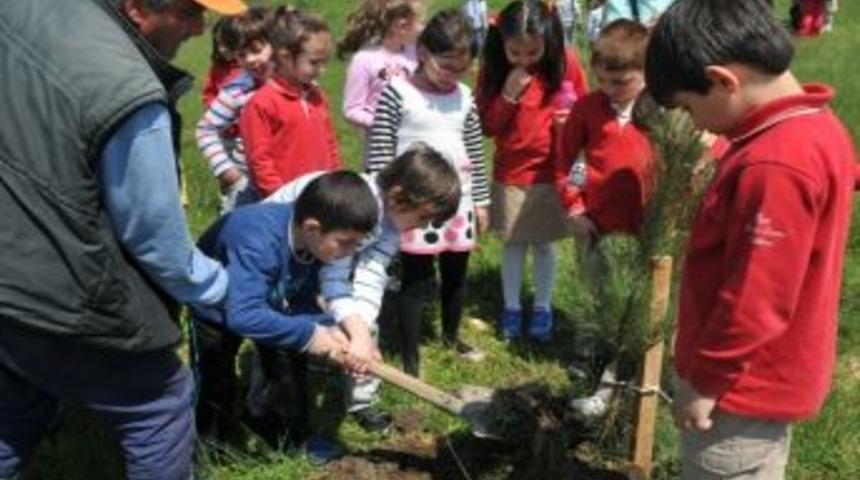 Nil&uuml;fer&rsquo;de Miniklerin Ağa&ccedil; Sevgisi