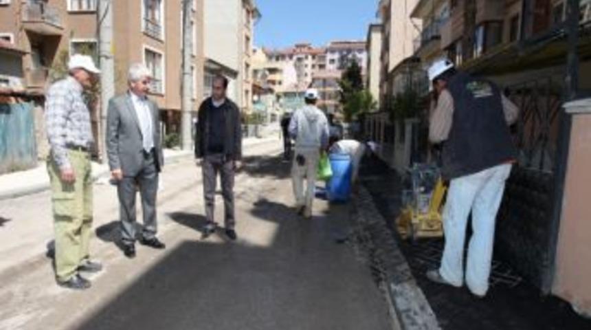 Başkan Sakallı Kurtuluş Mahallesindeki &Uuml;st Yapı &Ccedil;alışmaları İnceledi