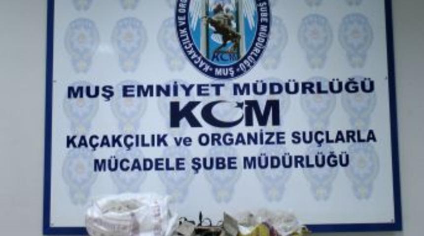 Muş'ta 3 Kilogram Eroin Ele Ge&ccedil;irildi