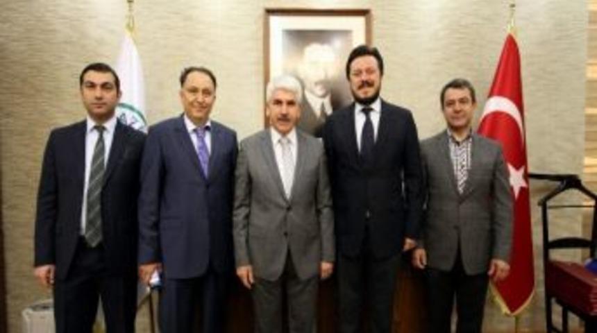 Nebi Hatipoğlu&rsquo;ndan Başkan Sakallı&rsquo;ya Ziyaret