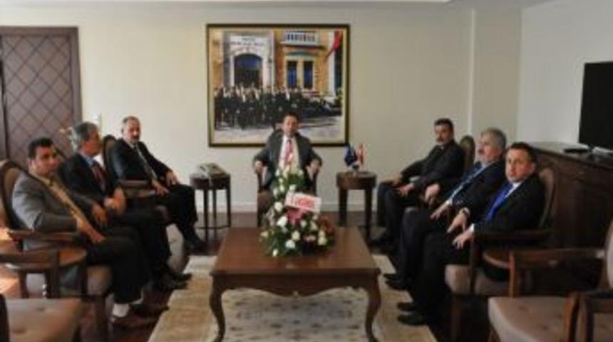 Vali Aksoy&rsquo;a Ziyaretler