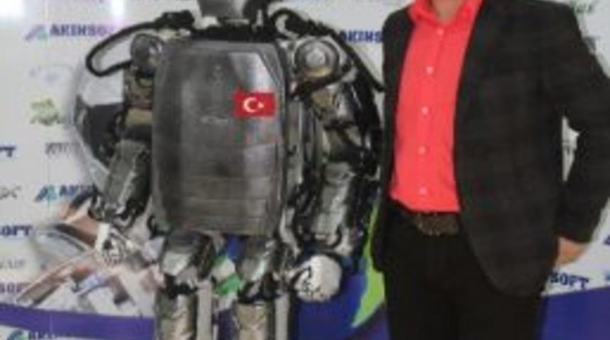 İnsansı Robot &ldquo;akıncı-2&rdquo; Halkla Tanıştı