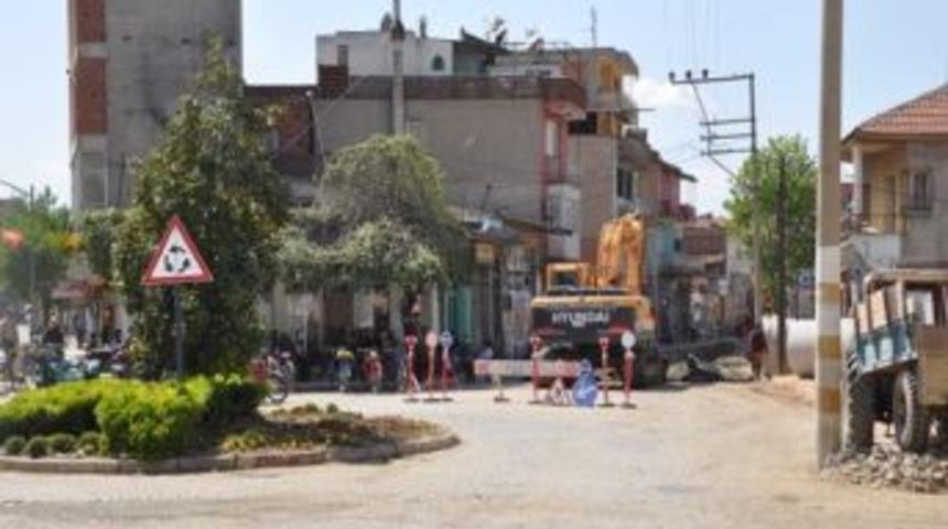 Tahliye Kanalı İnşaat Devam Ediyor