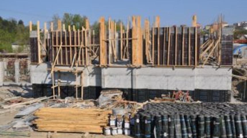 Alaplı &Ccedil;PL inşaatı hızlı ilerliyor