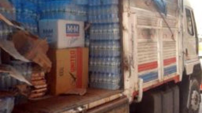 Su Kamyonunda Ka&ccedil;ak Sigara Ele Ge&ccedil;irildi