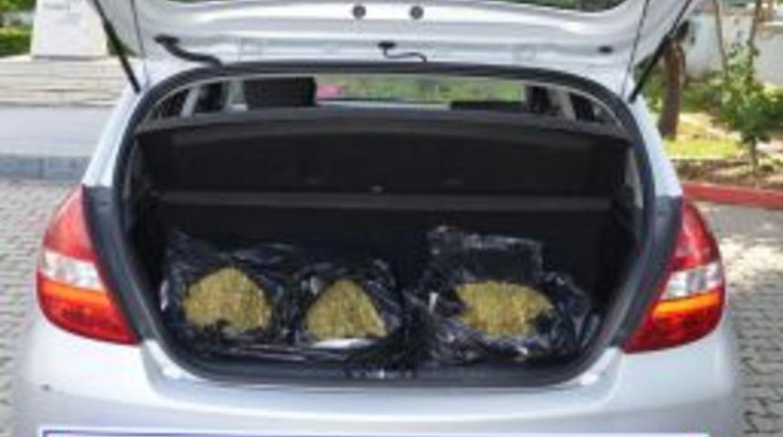 Adana'da 63 Kilo Esrar Ele Ge&ccedil;irildi