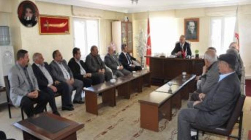 Tahmazoğlu&rsquo;ndan Alevi K&uuml;lt&uuml;r Derneğine Hayırlı Olsun Ziyareti