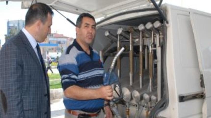Burdur Akaryakıt Ve Lpg İstasyonlarına &Ccedil;apraz Denetim