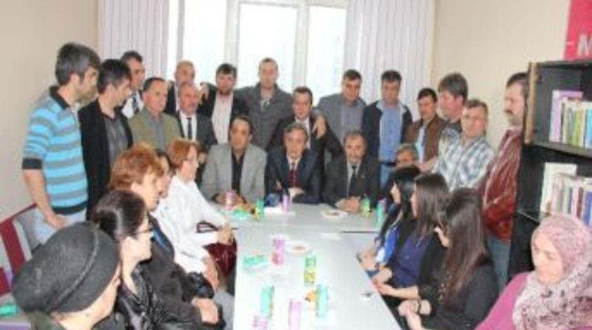 Mhp Zonguldak İl Başkanı Hamdi Ayan&rsquo;dan &Ccedil;aycuma&rsquo;ya Ziyaret