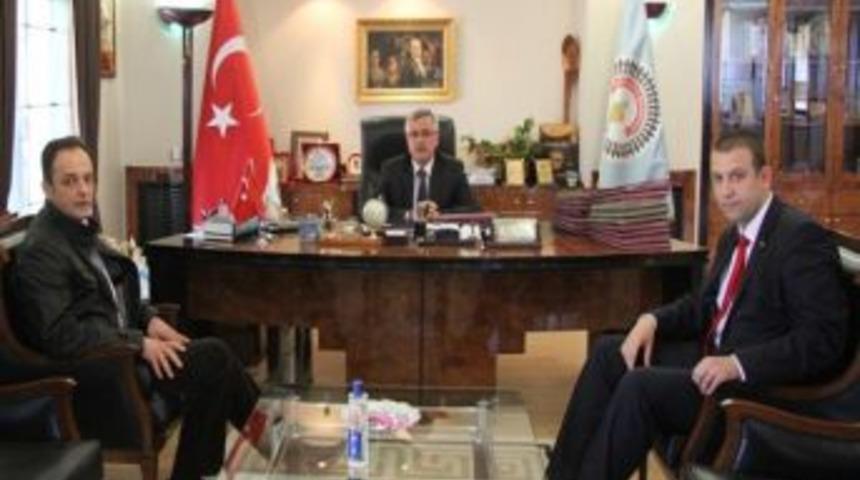 Başkan &Ccedil;ağlayan&rsquo;a Ziyaret