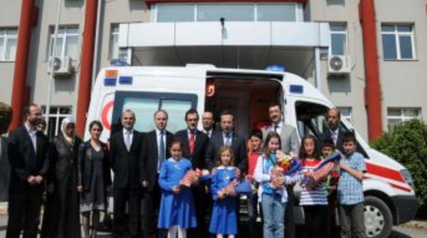 'Benim D&uuml;nyam 112' Resim Yarışmasında Dereceye Girenler &Ouml;d&uuml;llendirildi