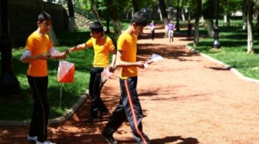 &Ccedil;ocukların Oryantiring Keyfi