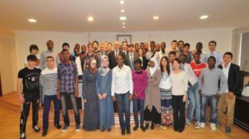 Başkan G&ouml;khan, T&ouml;mer &Ouml;ğrencileri&lsquo;ni Ağırladı