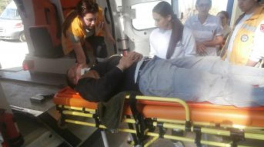 Tren garında iş kazası