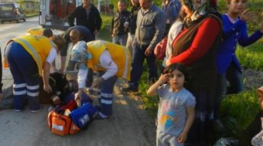 Osmancık'ta Hareket Halindeki Ara&ccedil;tan D&uuml;şt&uuml;