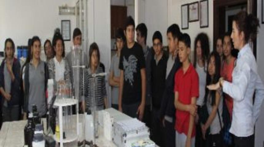 Kemerli &Ouml;ğrenciler Gatab Atıksu Arıtma Tesisi&rsquo;ni Gezdi