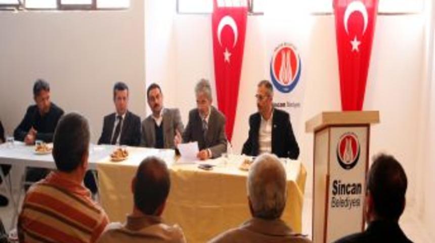 Sincan Belediye Başkanı Tuna, Şehir Yenileme &Ccedil;alışmalarını Anlattı