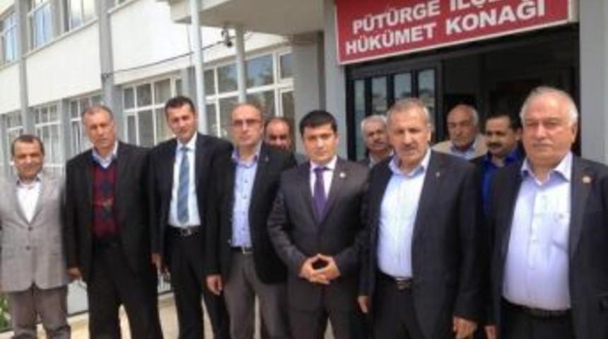 Ak Parti Malatya Milletvekili Mustafa Şahin, P&uuml;t&uuml;rge&rsquo;yi Ziyaret Etti