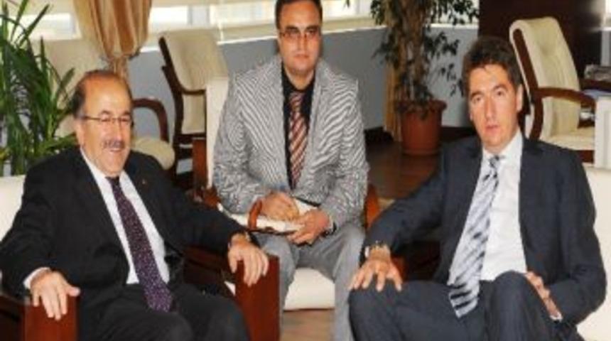 Sırbistan B&uuml;y&uuml;kel&ccedil;isi Dusan Spajojevıc'den Başkan G&uuml;mr&uuml;k&ccedil;&uuml;oğlu&rsquo;na Ziyaret