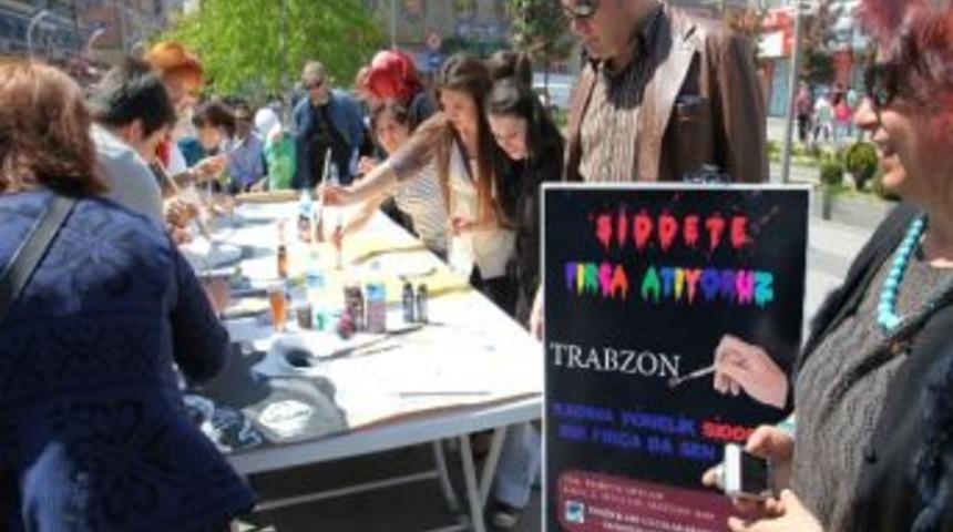 Trabzon&rsquo;da Şiddete Fır&ccedil;a Attılar