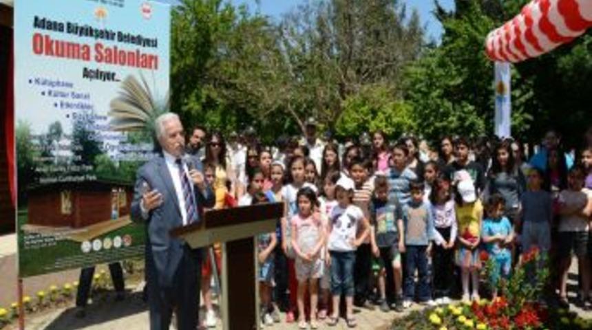 B&uuml;y&uuml;kşehir Belediyesi'nin Kurduğu Okuma Salonu T&ouml;renle A&ccedil;ıldı