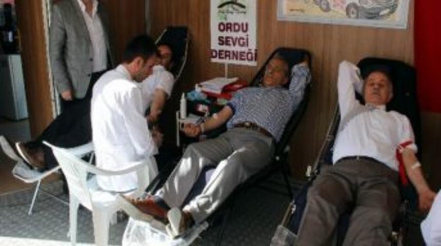 Ordulular Kan Bağışında Bulundu